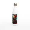 PUNK ROBOT BIRD Water Bottle - Rarileto