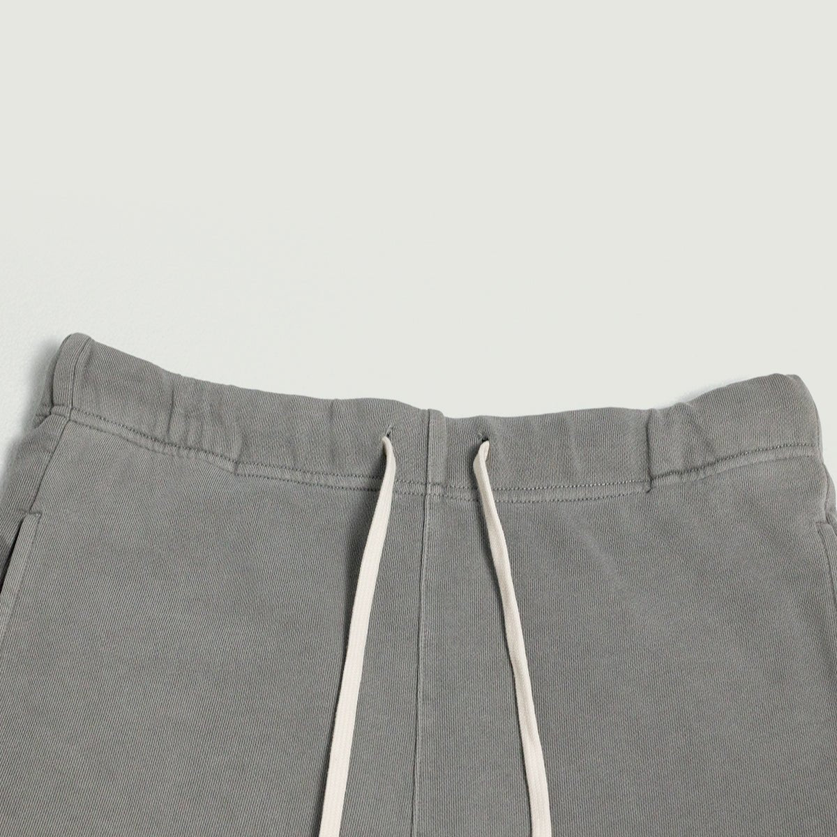 RARILETO Clipped Corner Washed Sweat Shorts - Rarileto