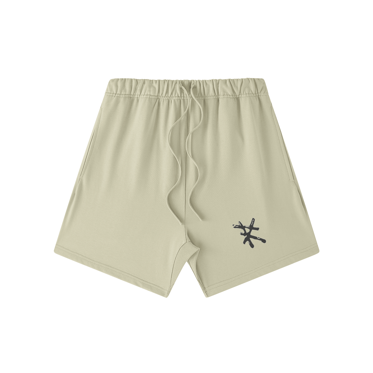 RARILETO Unisex Oversized Sweat Shorts - Rarileto