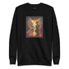 Front: ROBOT ANGEL Sweatshirt in Black