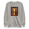 Front: ROBOT ANGEL Sweatshirt in Gray