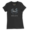 Front Black: ROBOT APES PLAYING CHESS Premium Tee in Black - Front View

