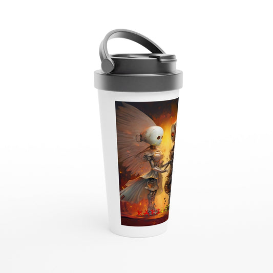 ROBOTS ANGELS Travel Mug - Rarileto