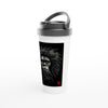 RUSTIC CAVEMAN PORTRAIT Travel Mug - Rarileto