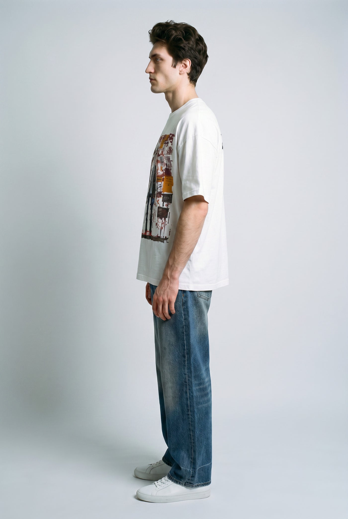 MATRIX DROP SHOULDER T-SHIRT