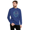 Male Model Front: SMART APE Sweatshirt in Team Royal on Male Model