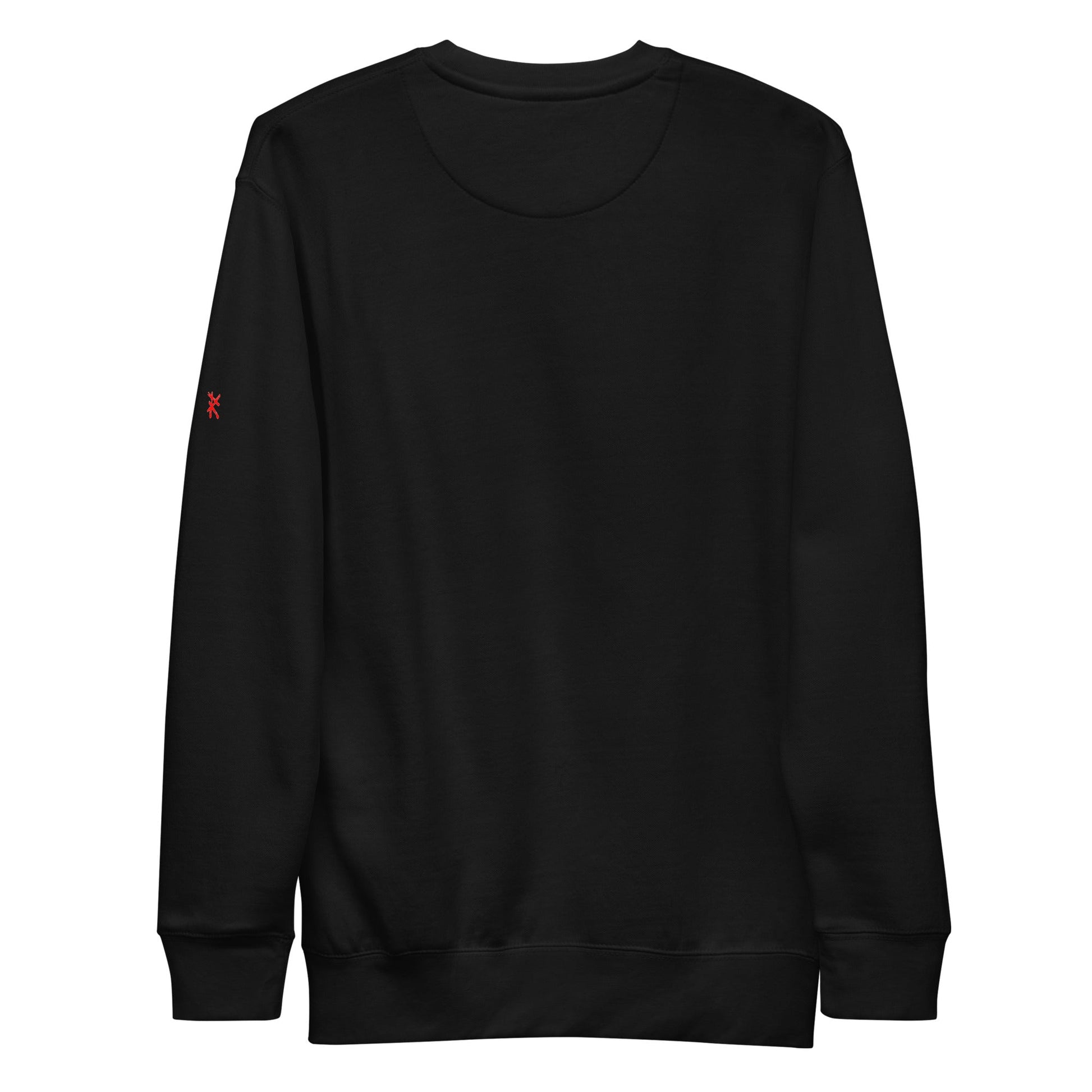 Back: SMART APE Sweatshirt in Black