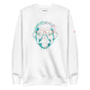 Front: SMART APE Sweatshirt in White