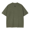 THE PRIME Unisex Washed T-Shirt in Sage Green - Rarileto - Back View