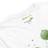 White Neck Front View of MARS ALIEN DANCE Premium Crewneck T-Shirt