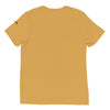 Mustard Tri-blend Back View of COLIBRI Unisex Tri-blend T-Shirt