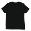 Solid Black Tri-blend Back View of COLIBRI Unisex Tri-blend T-Shirt