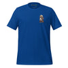 VINTAGE FIRE DOG Premium Crewneck T-Shirt in Royal - Rarileto - Ghost Front View